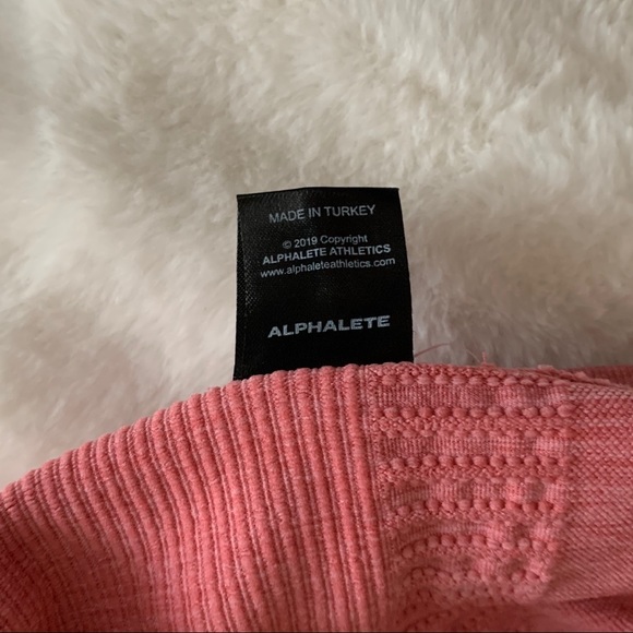 Alphalete Halo Leggings - Rose Pink - Picture 8 of 10